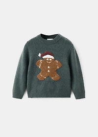 Christmas embroidered sweater
