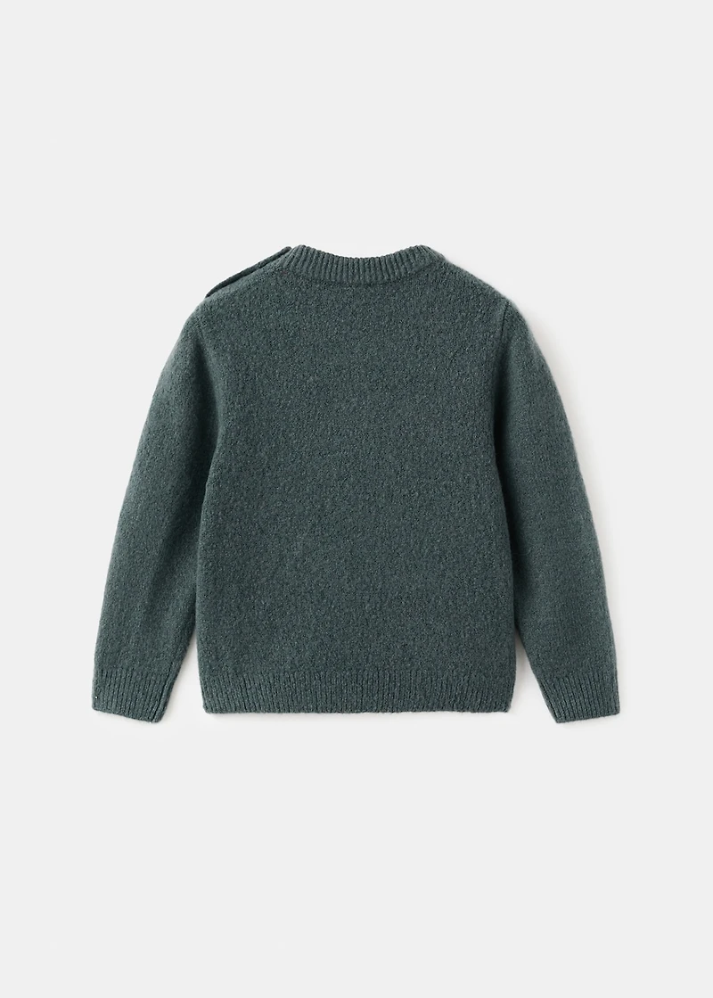 Christmas embroidered sweater