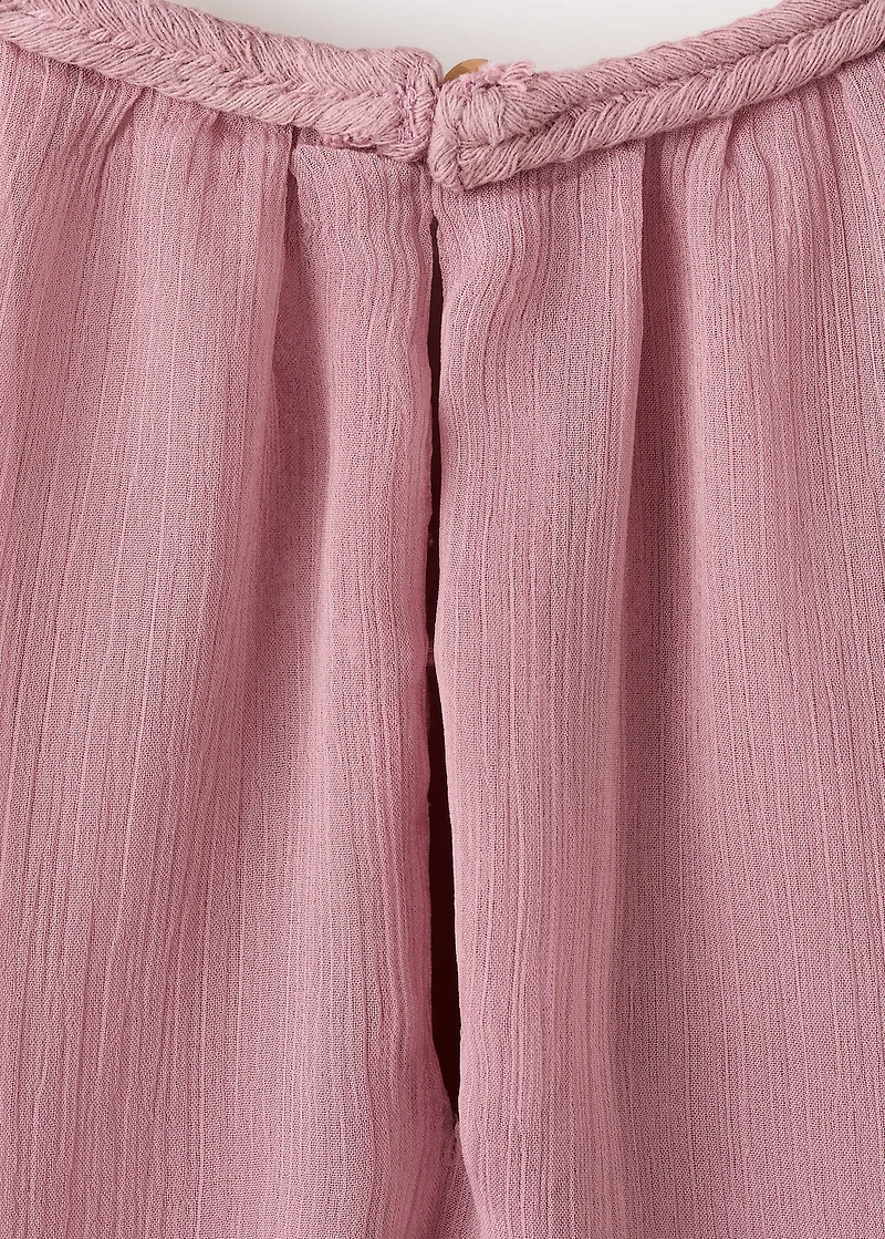 Bead embroidery dress