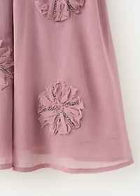 Bead embroidery dress