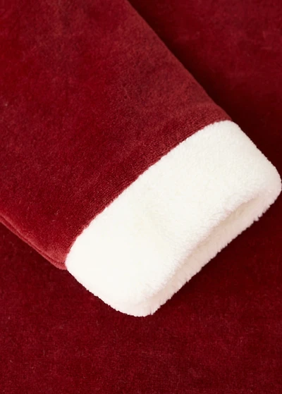 Children's Christmas cotton velour pyjamas