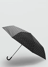 Polka-dot print umbrella