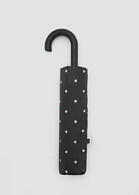 Polka-dot print umbrella