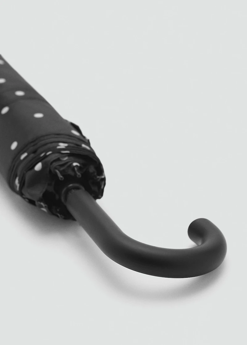 Polka-dot print umbrella