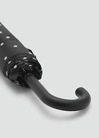 Polka-dot print umbrella