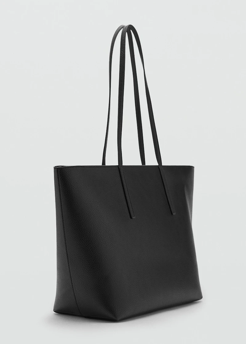 Shopper bag with double handle