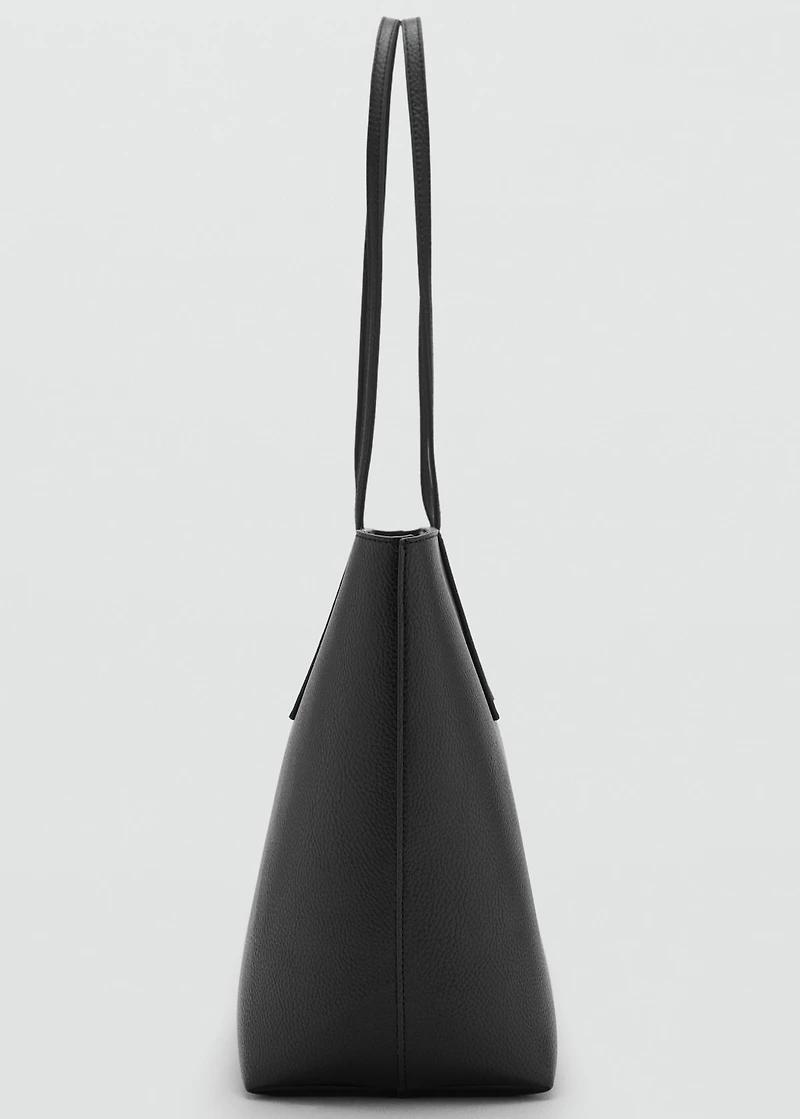 Shopper bag with double handle