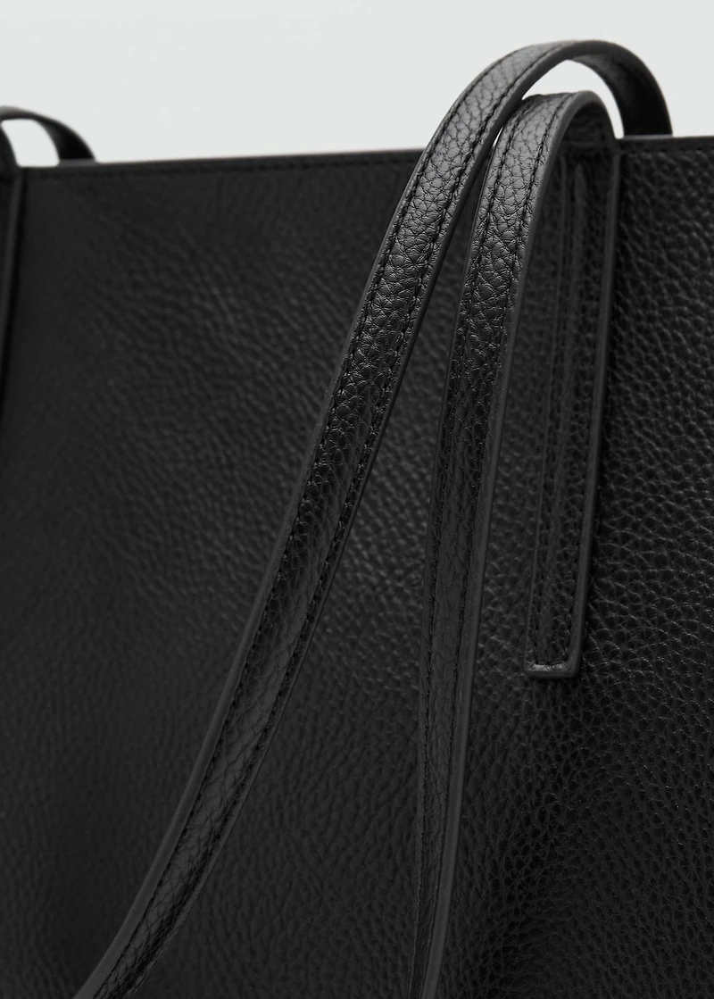 Shopper bag with double handle