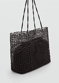 Braided shopper bag
