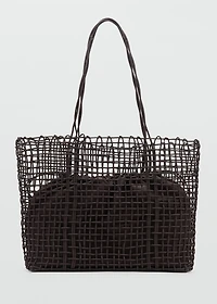 Braided shopper bag