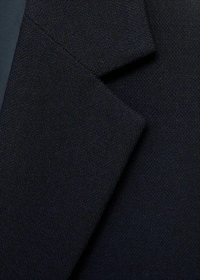 Verner slim-fit cotton blazer