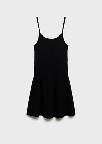 Ruched straps dress