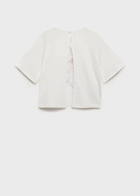 Embroidered short-sleeved t-shirt