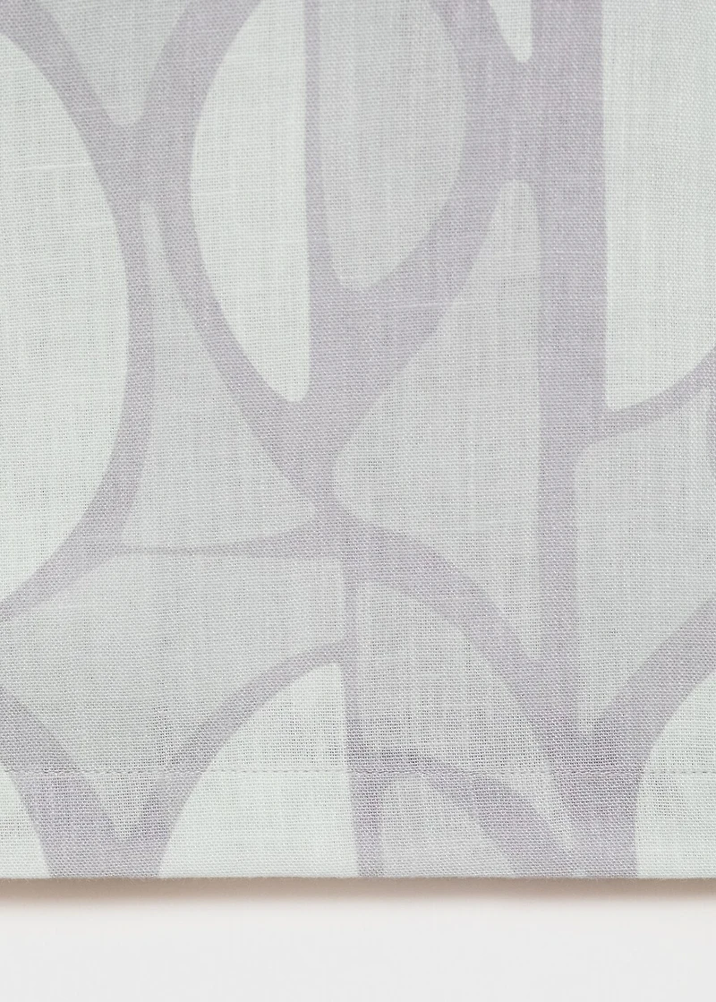 Printed short-sleeved shirt