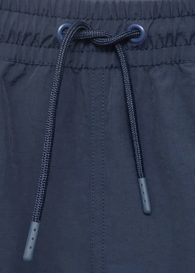 Basic drawstring swimsuit