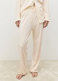 Plain cotton pajama pants