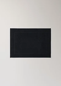 100% cotton bathroom mat