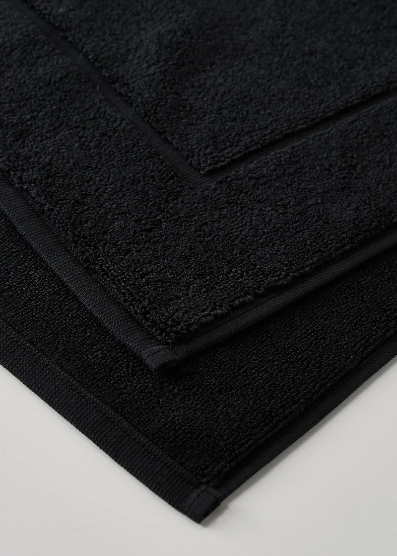 100% cotton bathroom mat