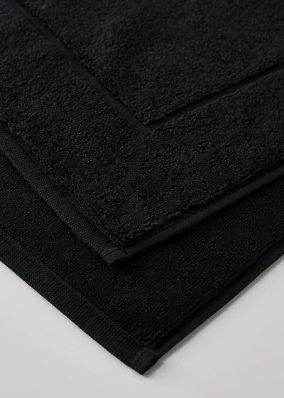 100% cotton bathroom mat