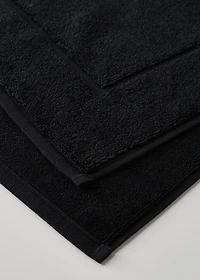100% cotton bathroom mat