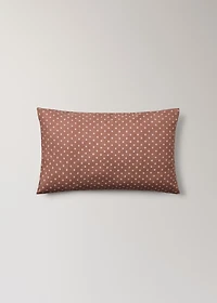 Cotton polka-dot pillowcase 30x50 cm