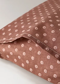 Cotton polka-dot pillowcase 30x50 cm