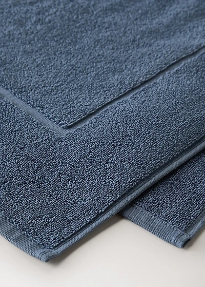 Cotton bath mat