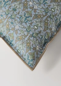 Children's cotton floral-print cushion cover 30x40 cm