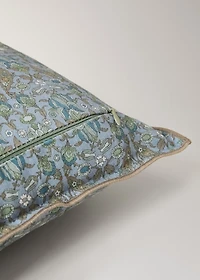 Children's cotton floral-print cushion cover 30x40 cm