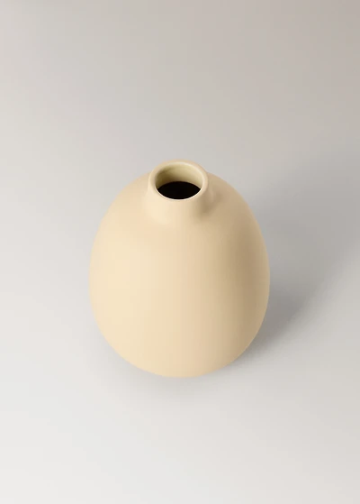 Small earthenware vase