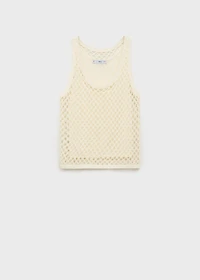 Crochet top with straps