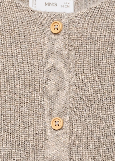 Knit cardigan