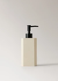 Square resin soap dispenser