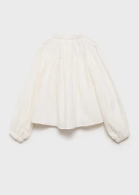 Puffed sleeves shirt