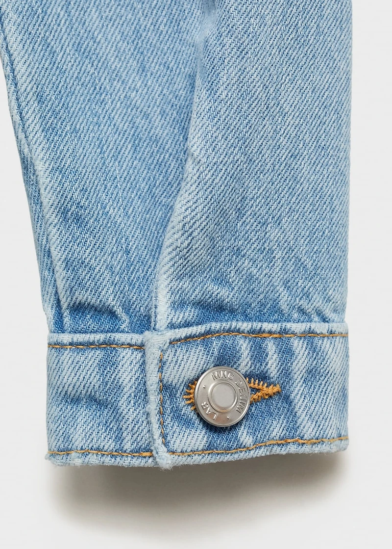Long denim jumpsuit
