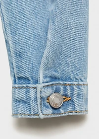 Long denim jumpsuit