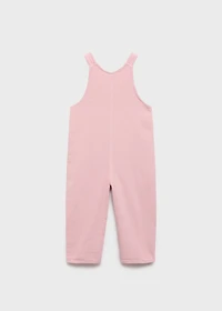 Long cotton dungarees