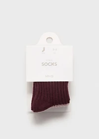 2 pack ribbed socks