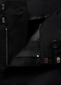 Buttons cotton pants