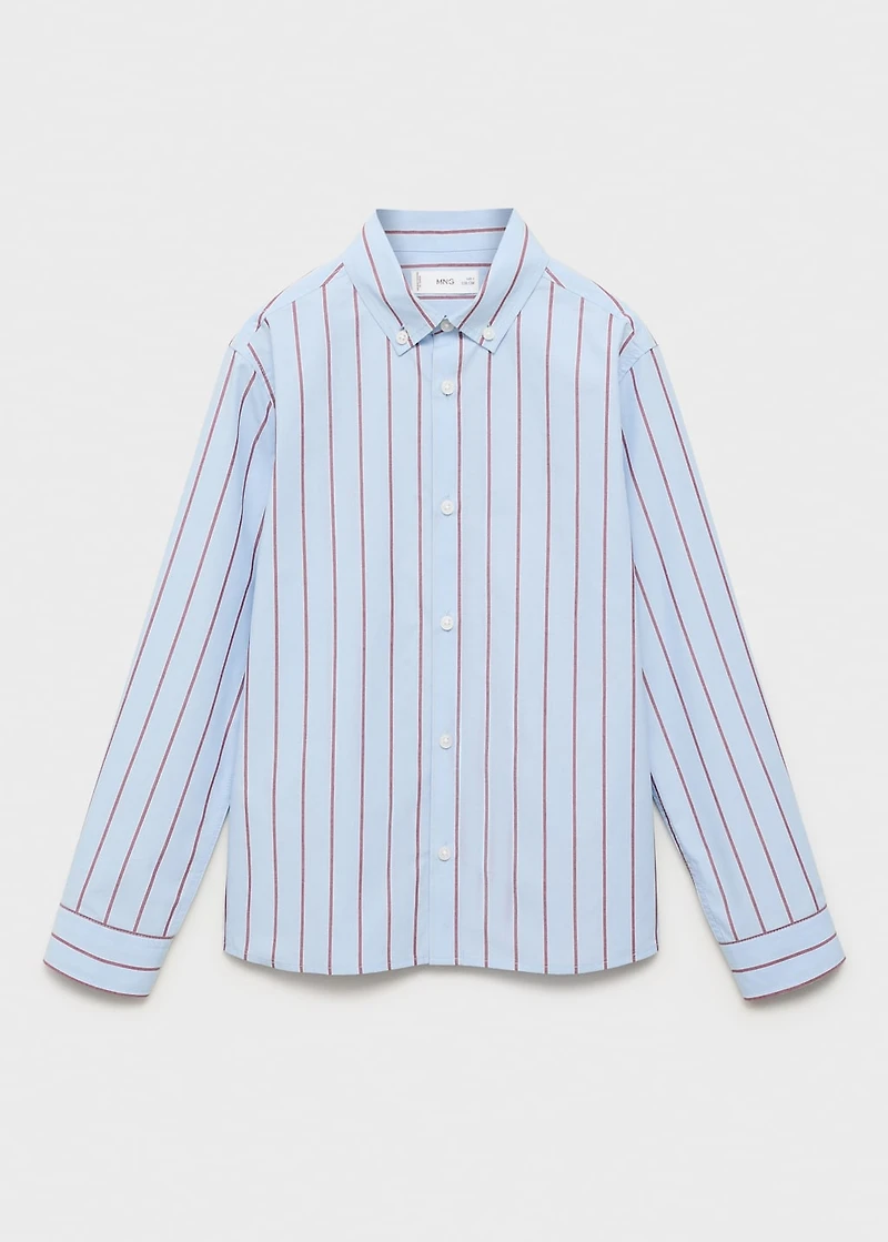 Striped cotton shirt