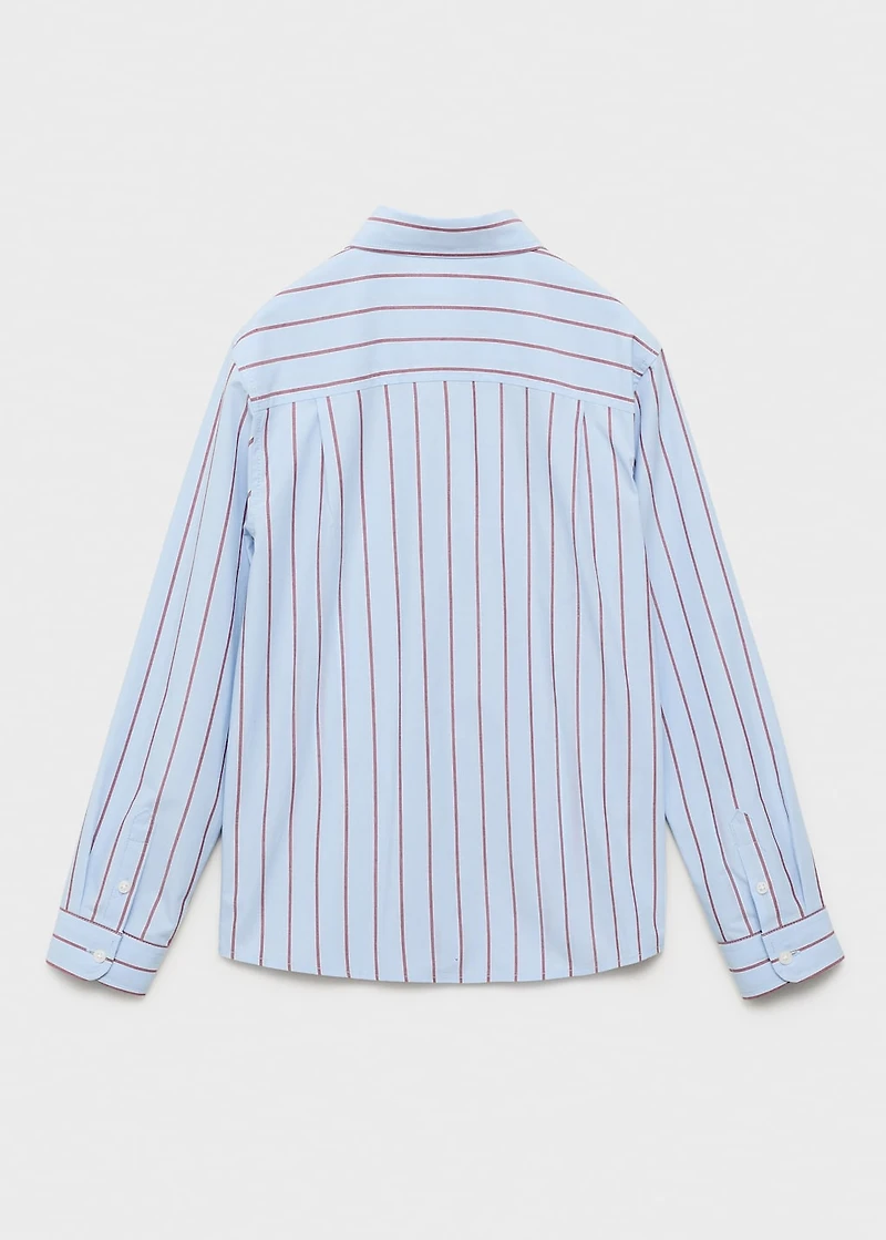 Striped cotton shirt