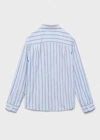 Striped cotton shirt