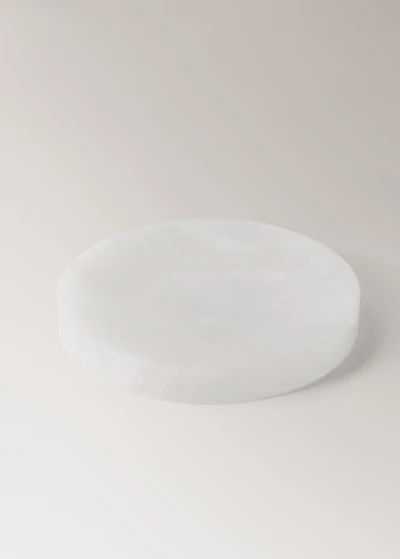 Small alabaster valet tray