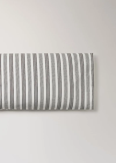 Cotton striped pillowcase 45x110 cm