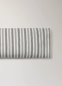 Cotton striped pillowcase 45x110 cm