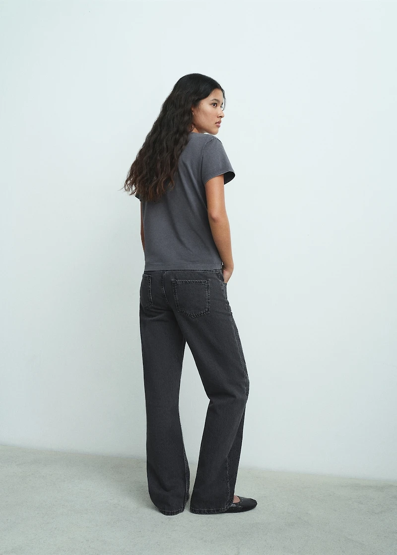 Rhinestone message t-shirt