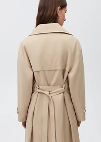 Classic trench coat with belt