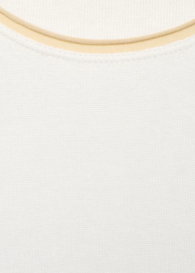 Combined cotton t-shirt