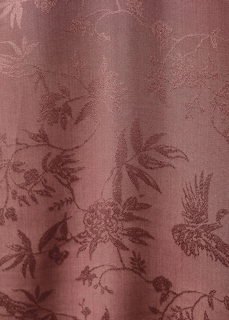 Jacquard satin nightdress