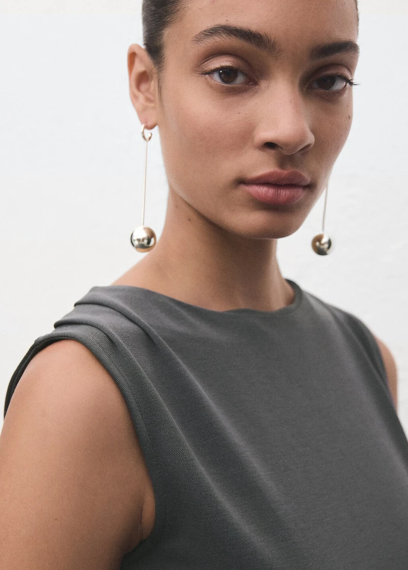 Long jumpsuit with knot